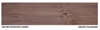 260.082 Venkovní lazura na dřevo palisandr 0,75lt