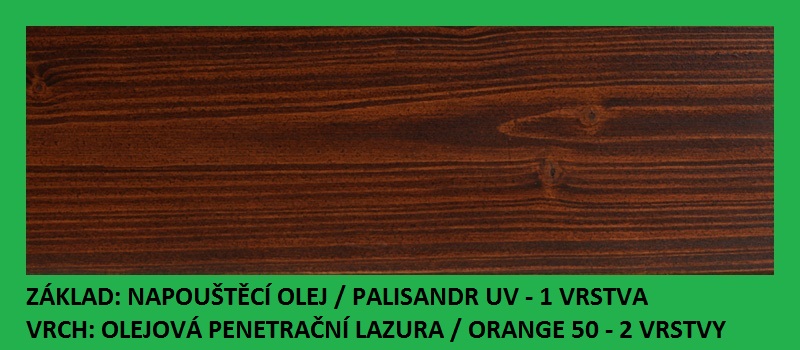 Napouštěcí olej Palisandr UV 9lt