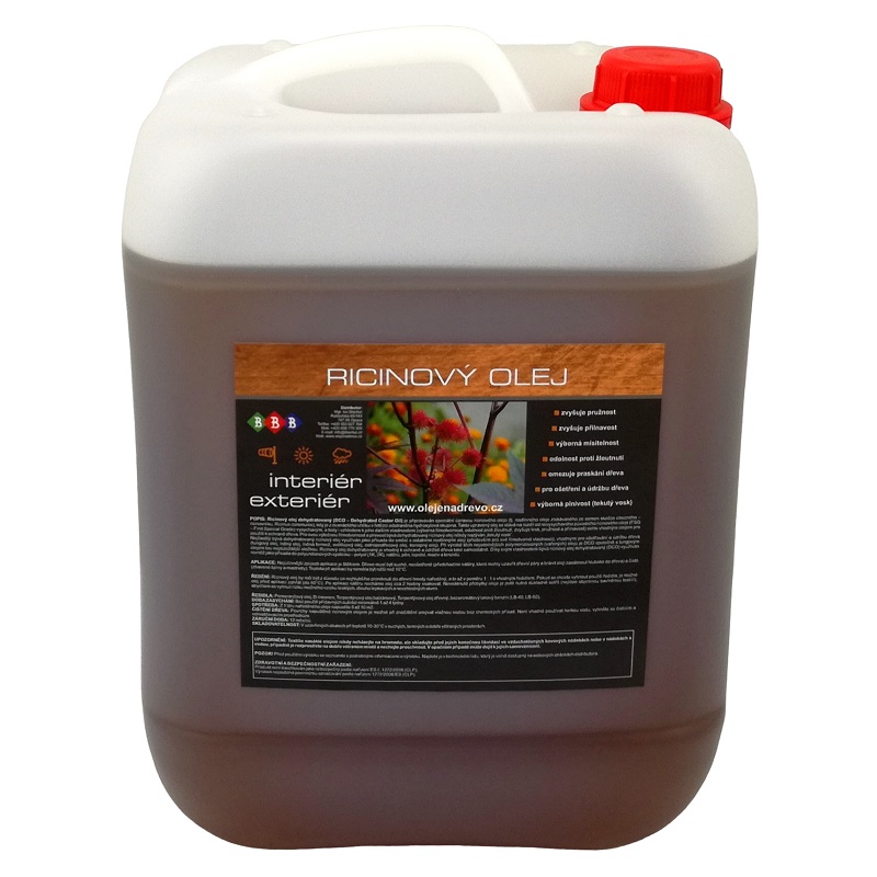 Ricinový olej dehydratovaný 10lt
