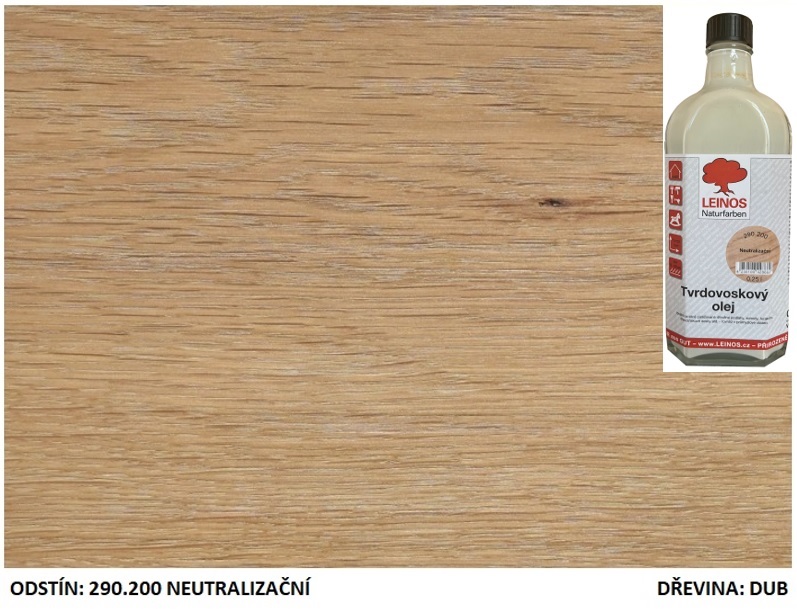 290.200 Tvrdovoskový olej neutralizační 0,25lt