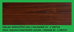 Napouštěcí olej Palisandr UV 0,9lt