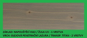 Napouštěcí olej Žula UV 2,7lt