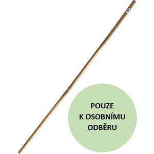 680 151 tyč dřevěná 150cm bez závitu (k osobnímu odběru)