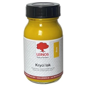 840.221 Krycí lak saténově lesklý žlutý 100ml