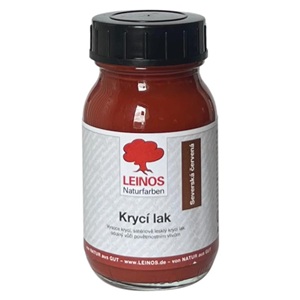 840.356 Krycí lak saténově lesklý nordická červená 100ml