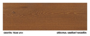 BSP vařený terasový olej - Teak UV+ 0,9lt